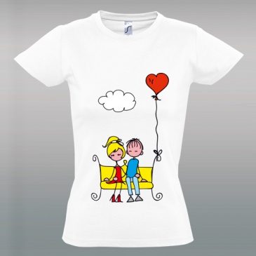 Футболка женская LOVE-КА - фото