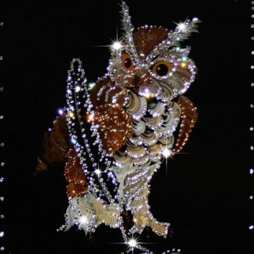 Картина МУДРОСТЬ (кристаллы Swarovski) - фото