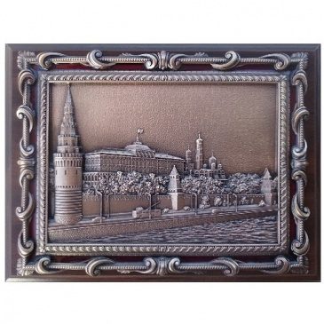 Плакетка КРЕМЛЕВСКАЯ НАБЕРЕЖНАЯ 23*30см - фото