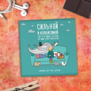Шоколад-комплимент ОТДАДИМ ХОЗЯЙКУ В ХОРОШИЕ РУКИ - фото