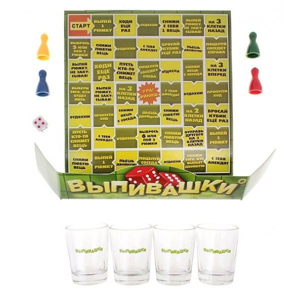 Игра для взрослых Выпивашки - фото