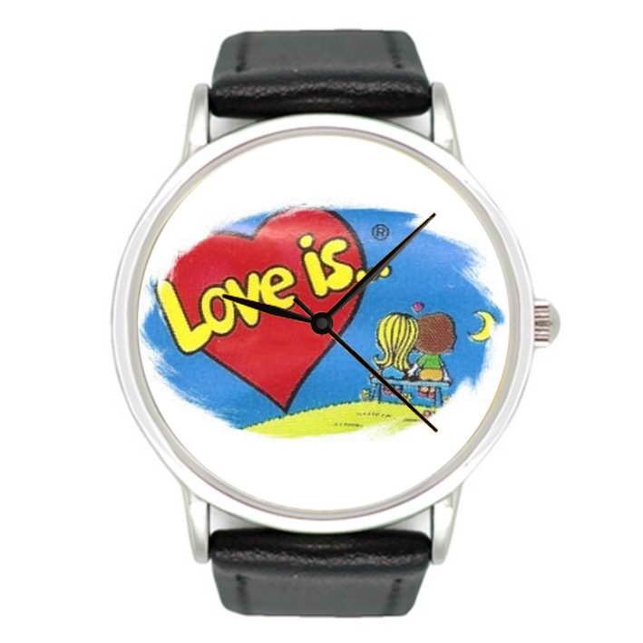 Наручные часы  с принтом Miusli Love is - фото