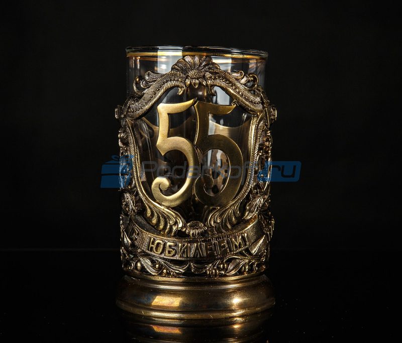 Подстаканник Юбилейный «55 лет» - фото
