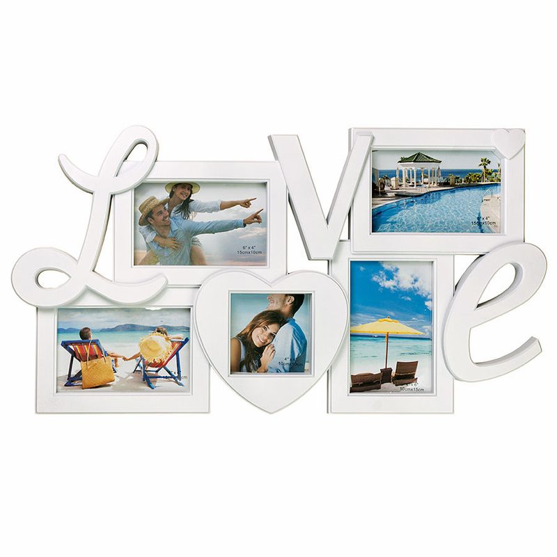 Фоторамка Love penta белая. - фото