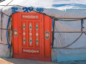 Weekend в монгольской юрте - фото