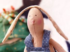 Игрушка в стиле Тильда - фото