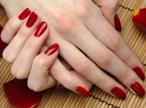 Маникюр с покрытием shellac - фото
