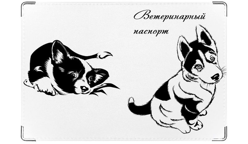 Обложка на ветеринарный паспорт Милашка - фото
