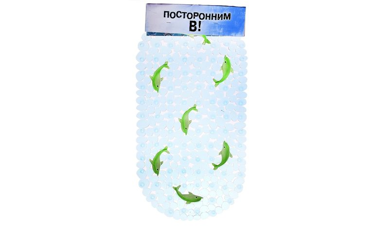 Коврик для ванной Дельфины - фото