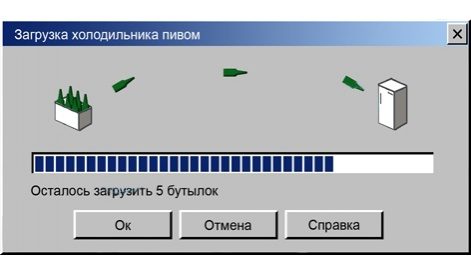 Магнит на холодильник Загрузка холодильника - фото