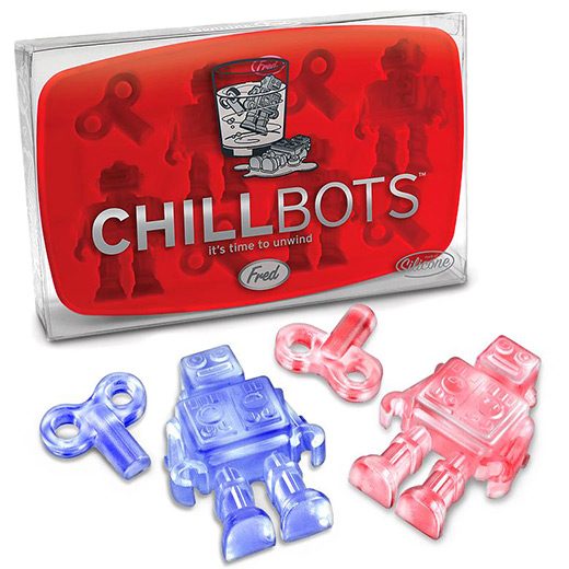Форма для льда Chill bots - фото