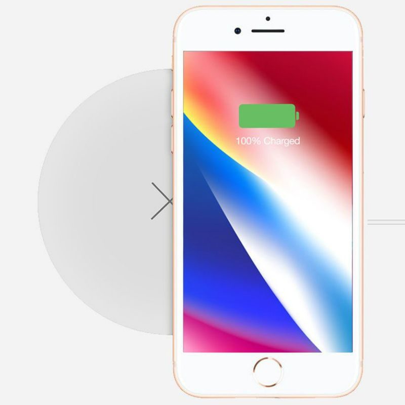 Зарядное устройство беспроводное Momax Q.Pad X Ultra Slim, белое - фото