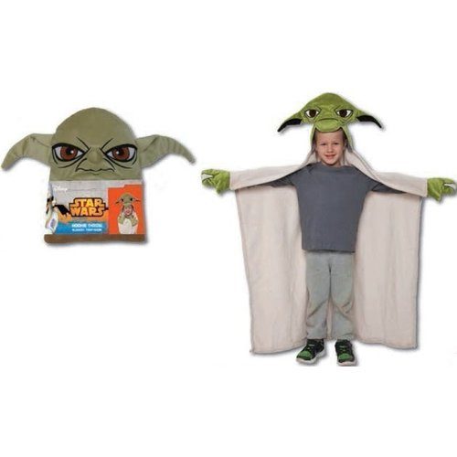 Плед с капюшоном StarWars. Yoda - фото