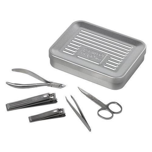 Набор для маникюра металлический Manicure Tools in Tin - фото