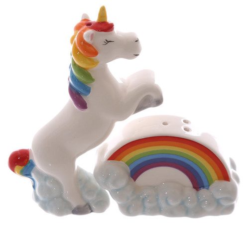 Набор для соли и перца Unicorn Salt and Pepper, керамика - фото