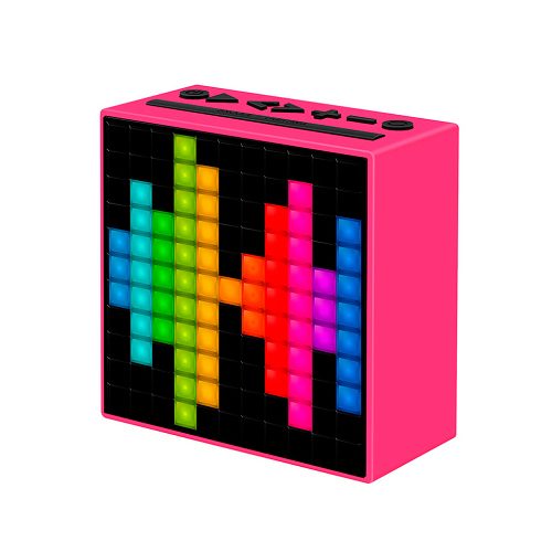 Колонка Bluetooth Timebox, розовая - фото