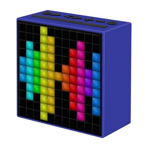 Колонка Bluetooth Timebox, синяя - фото