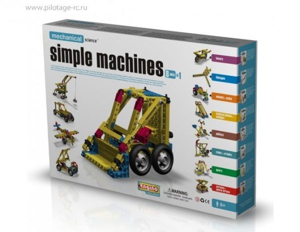 Простые механизмы. 59 моделей в 1. Серия MECHANICAL SCIENCE. Уроки технологии. Решения для школы - фото