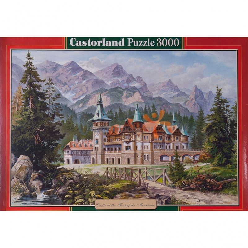 Пазл 3000 деталей Castorland: Замок у подножия гор (C-300099) (Castle at the foot of the mountains) - фото