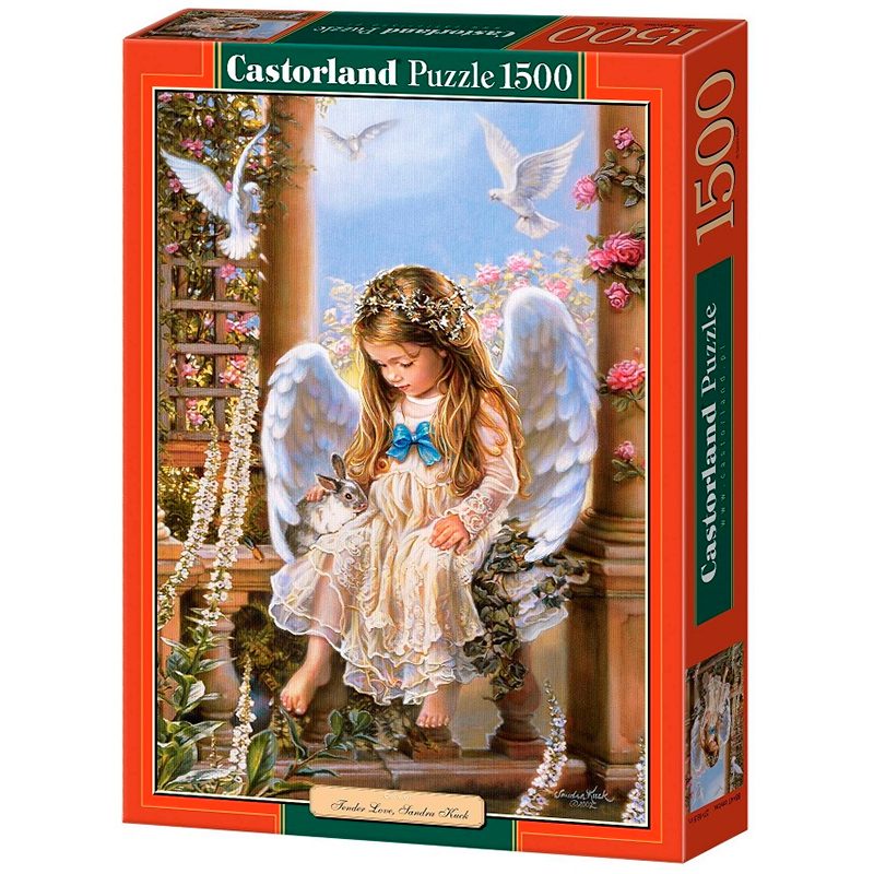 Пазл 1500 деталей Castorland Нежная любовь (C-151165) (Tender Love, Sandra Kuck) - фото