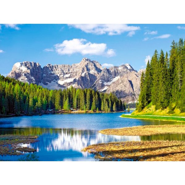 Пазл 3000 деталей Castorland: Горное озеро (С-300198) (Misurina Lake, Italy) - фото