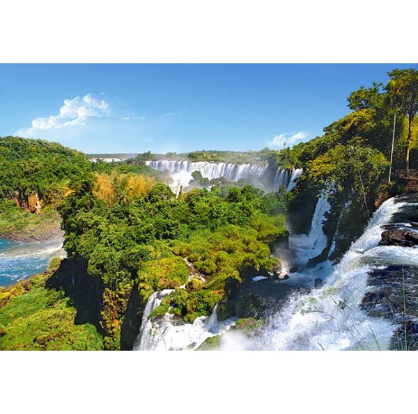 Пазл Castorland 1000 деталей: Водопад (C-101917) (Iguazu Falls, Argentina) - фото