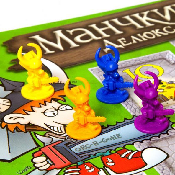 Настольная игра Манчкин (Munchkin) Делюкс Цветной - фото