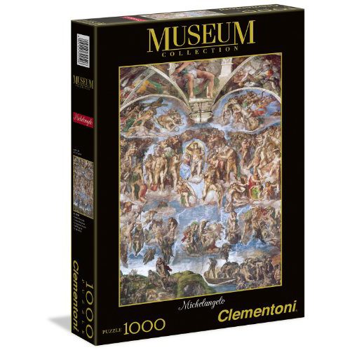 Пазл Clementoni 1000 деталей: Микеланджело. Страшный суд (39250) - фото