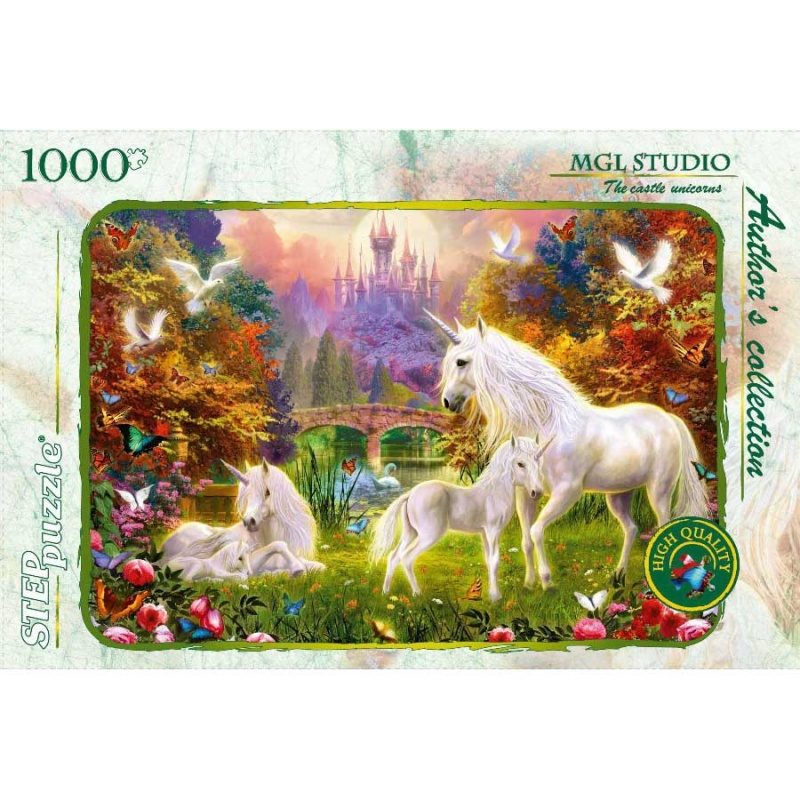 Пазл Степ 1000 деталей: Сказочный замок. MGL Studio ( Авторская коллекция  (79510) - фото