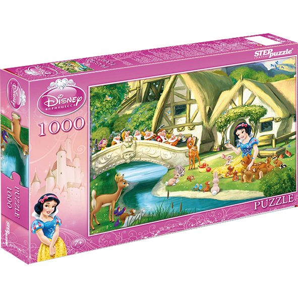 Пазл Степ 1000 деталей: DISNEY Белоснежка (79601) - фото