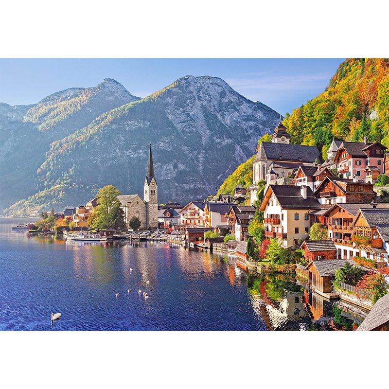 Пазл Castorland 500 деталей: Гальштат, Австрия (B-52189) (Hallstatt,Austria) - фото