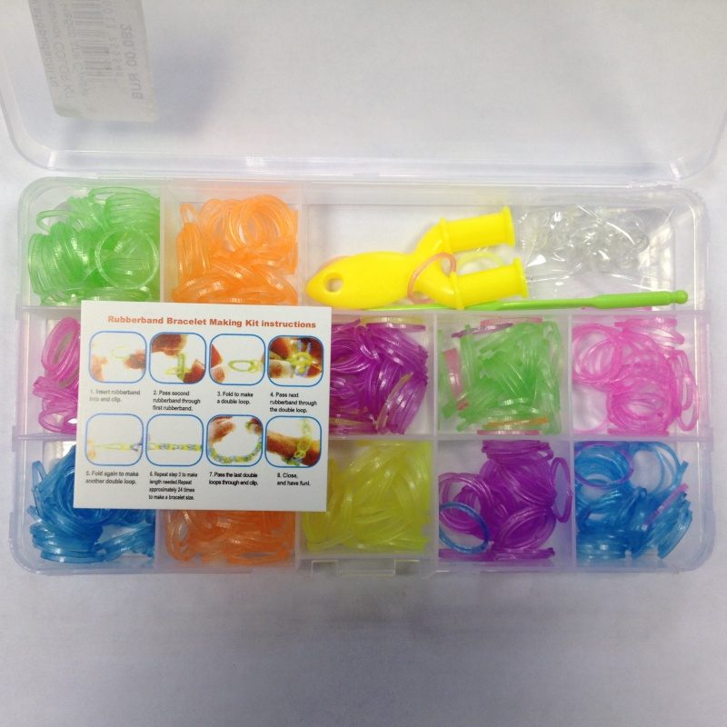 Набор резинок COLOR KIT  сундук  420 шт. (NR 010) - фото