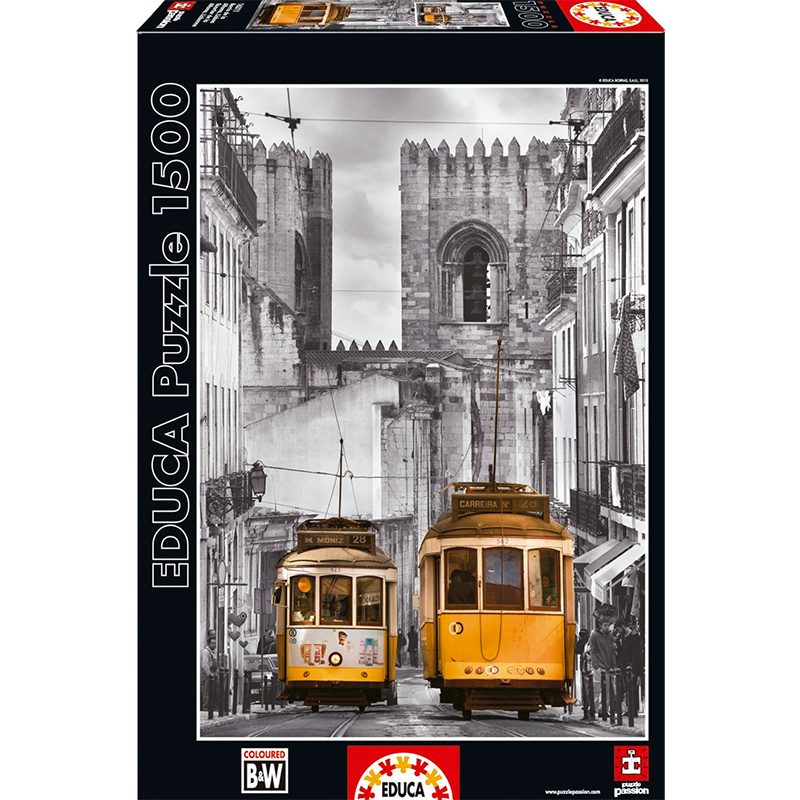 Пазл Educa 1500 деталей: Район Альфама, Лиссабон (16311) -- The Alfama District, Lisbon - фото