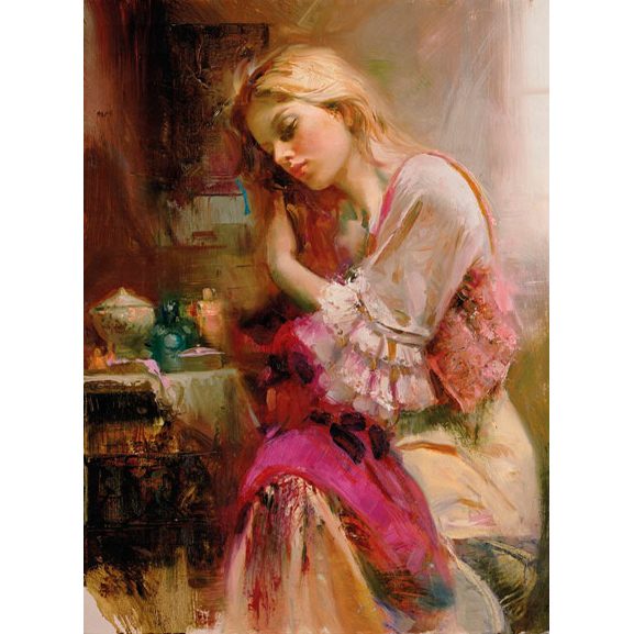 Пазл Art Puzzle 1000 деталей Девичьи мечты (4301) -- Pino Daeni - Love, Suite Of 3 - фото
