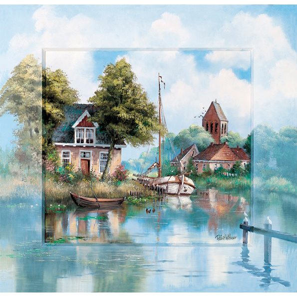 Пазл Art Puzzle 1000 деталей Р.Витхаар  Снова дома (квадрат) (4393) -- Reint Withaar - Back Home - фото