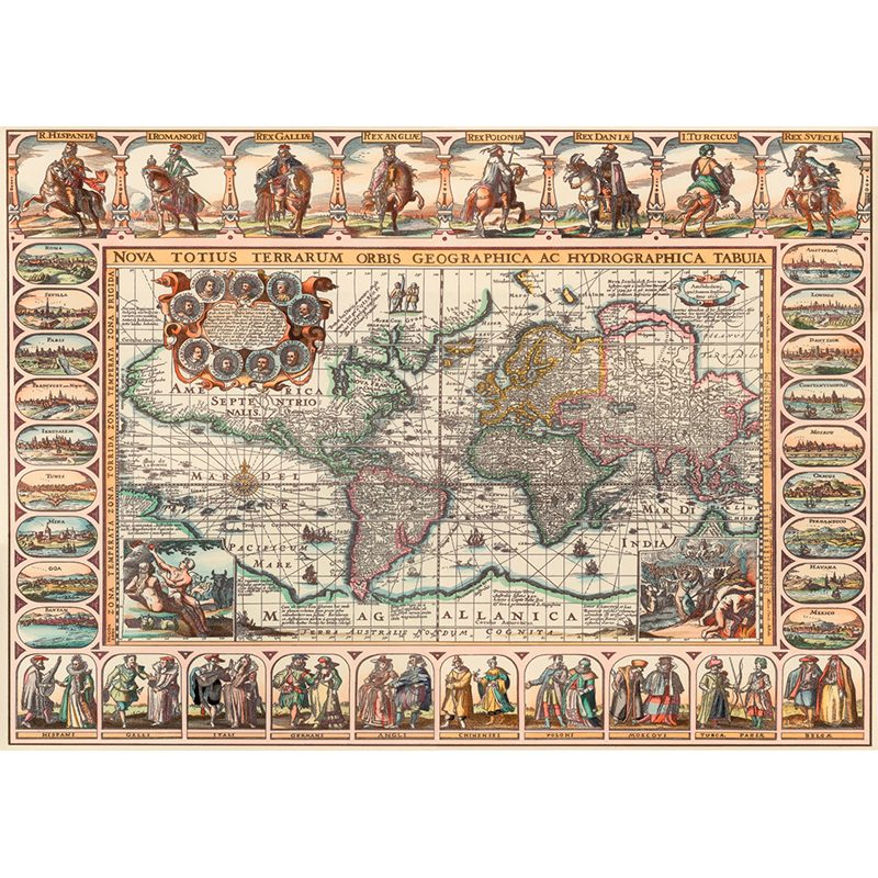 Пазл Art Puzzle 2000 деталей Древняя карта мира (4711) Ancient World Map - фото
