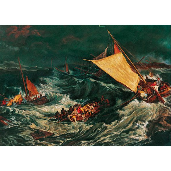 Пазл Art Puzzle 1000 деталей Дж. Тернер Кораблекрушение (81049) -- Joseph Mallord William Turner - Shipwreck - фото