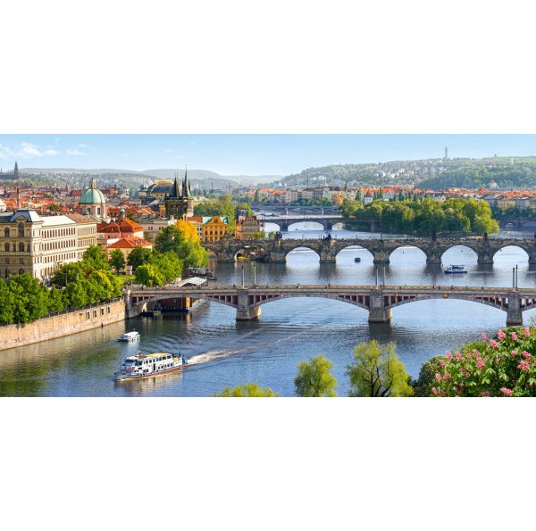 Пазл Castorland 4000 деталей: Река Влтава (C-400096) (Vltava Bridges in Prague) - фото