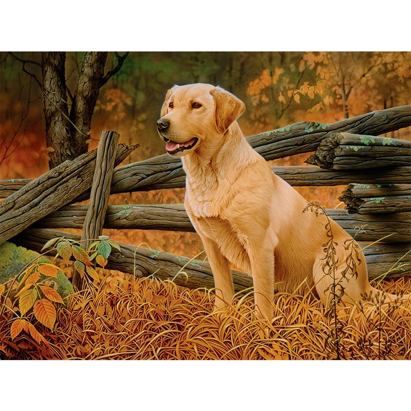 Пазл Cobble Hill 500 деталей: Лучший друг человека (52091) -- Mans Best Friend - Jerry Gadamus - фото