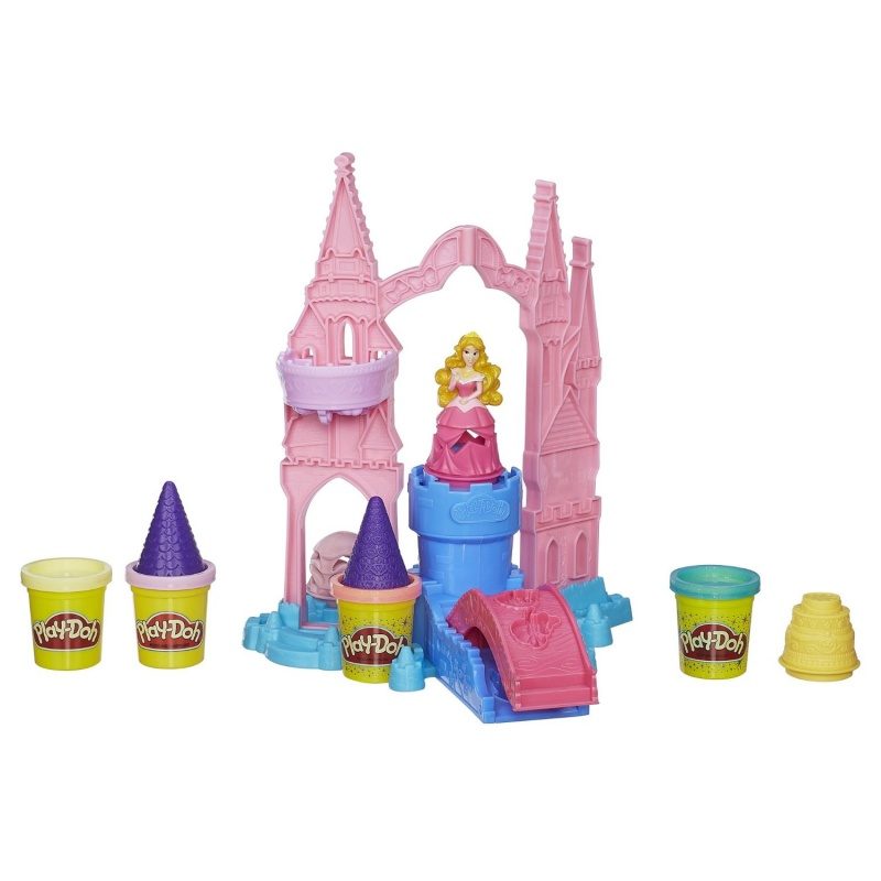 Набор пластелина Play-Doh Чудесный замок Авроры - фото