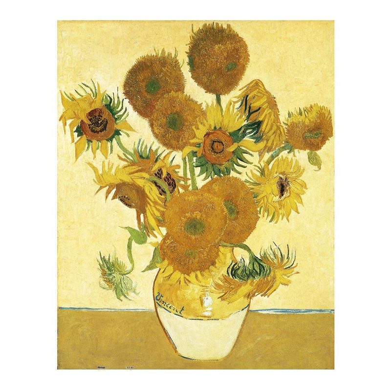 Пазл Pintoo 500 деталей В.Гог. Подсолнухи (H1773) -- Gogh, Vincent van - Sunflowers, 1888 - фото
