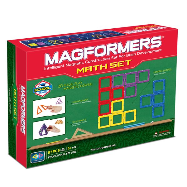 Магнитный конструктор Магформерс (Magformers) Набор увлекательная математика (63109) - фото