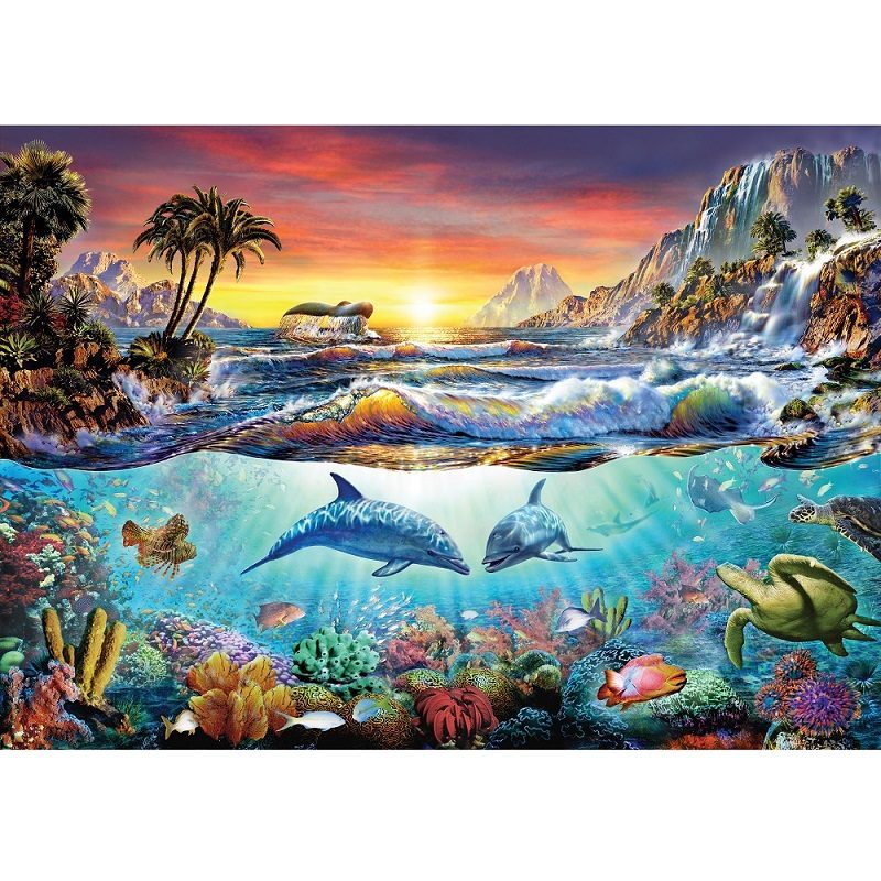 Пазл Art Puzzle 1500 деталей А.Честерман Тропический рай (4615) -- Paradise Bay - Adrian Chesterman - фото