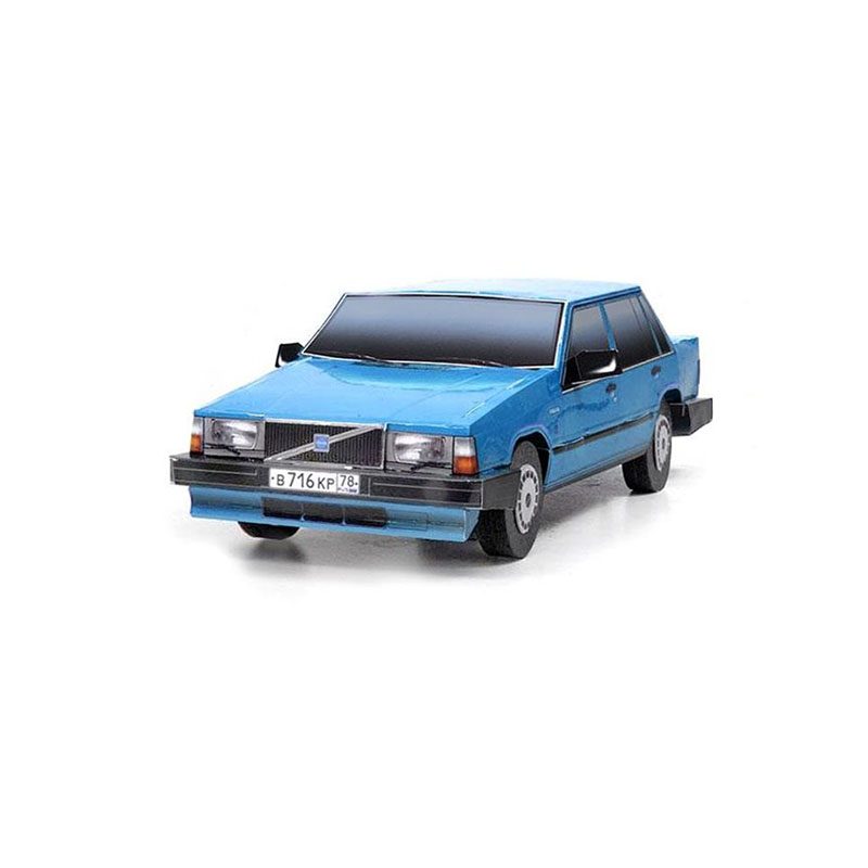 Volvo (синий) Модель- копия (Умная бумага УБ187-02) - фото