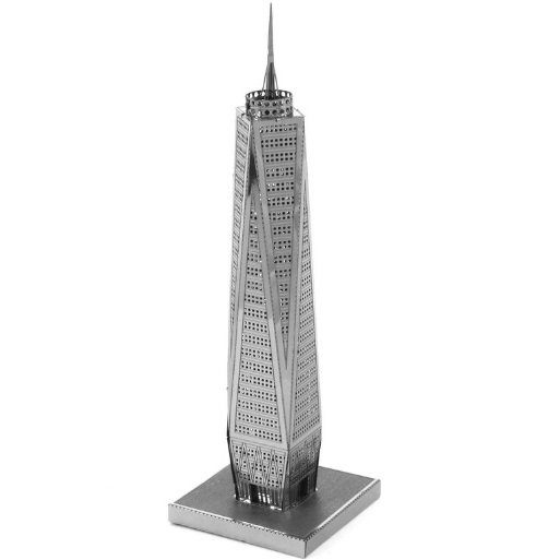 Металлический 3D пазл - конструктор Всемирный Торговый Центр (Metalworks) - фото