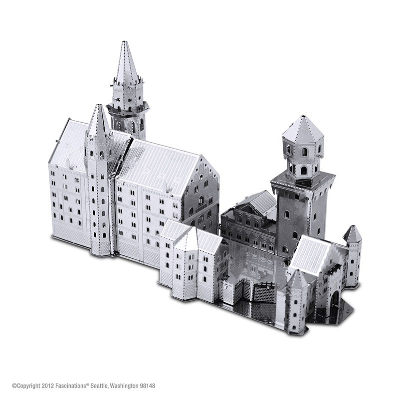 Металлический конструктор Neuschwanstein Castle (Metalworks) - фото