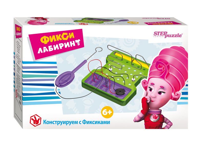Развивающая игра Фикси-лабиринт (серия Конструируем с Фиксиками) (76157) - фото