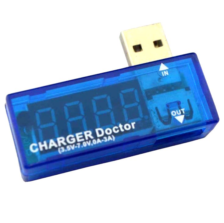 USB тестер емкости аккумуляторов - фото