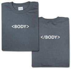 Футболка с тегом BODY - фото