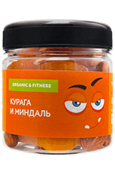 Курага и миндаль - фото
